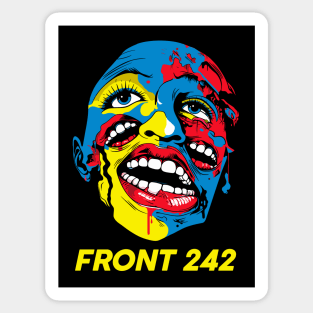 Front 242 ∆ ∆ Original Design Sticker